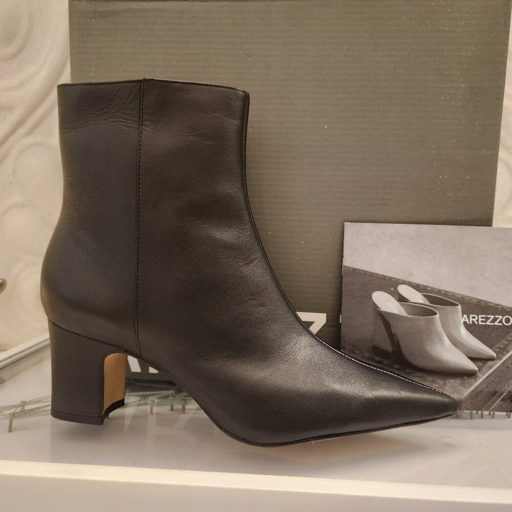 Arezzo Women's Sleek Black Ankle Booties